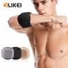 OLIKEI 1PC Спортивный налокотник Регулируемый ремень для поддержки локтя EVA Амортизирующие налокотники для фитнеса, тенниса, баскетбола, бадминтона Компрессионные налокотники