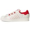 Кроссовки Superstar White Vivid Red Унисекс Облачно-белые GZ4744