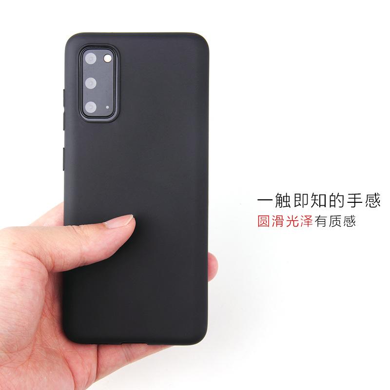 Подходит для чехла мобильного телефона Samsung S20plus Полностью закрывающий S20ultra Конфетный матовый тпу защитный чехол Мягкий силиконовый чехол