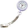 Nurse Watch Strap Nurse Watch 14 Colors To Choose from Inverted Dial with Pulse Memory Short Chain Purple [Enfamie]