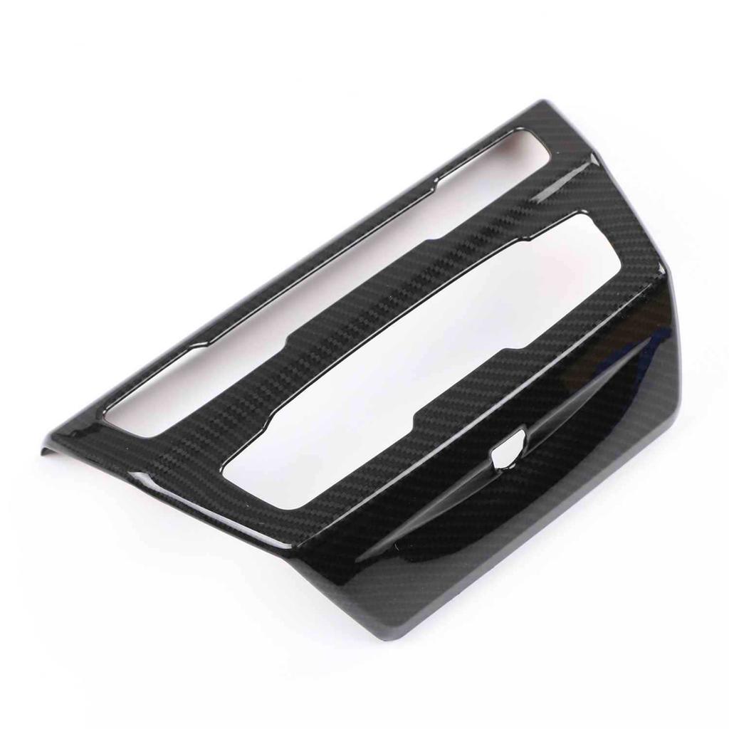 Suitable for BmwX1Central Control Gear Panel Gear Head Stickers Gear Air Outlet Audio Frame Interior Modification Carbon Fiber