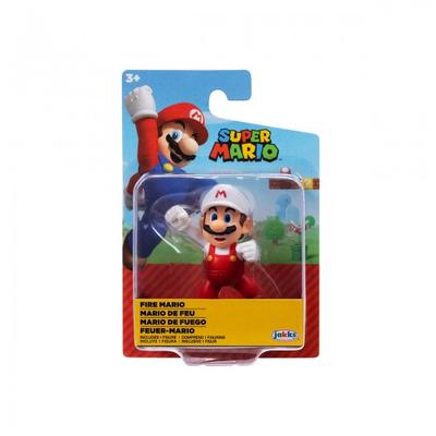Игровая фигурка с артикуляцией SUPER MARIO - Fire Mario 6 см