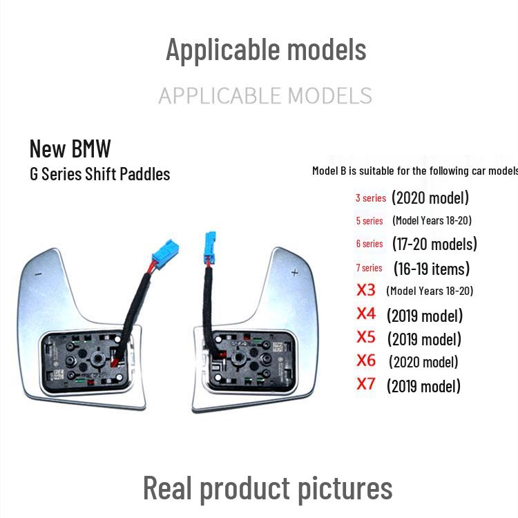 Карбоновые подрулевые лепестки переключения передач для рулевого колеса BMW серии G