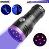 120 Вт 6x365 нм УФ мощный ультрафиолетовый фонарик USB перезаряжаемый черный фонарь отверждающий денежную руду флуоресцентный детектор скорпион