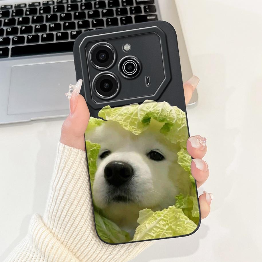 For Tecno Pova 6 Pro 5G 2024 Case LI9 Camera Lens Protective Cover Cute Panda Cartoon Soft Bumper For Tecno Pova 6 Pova6 5G Capa