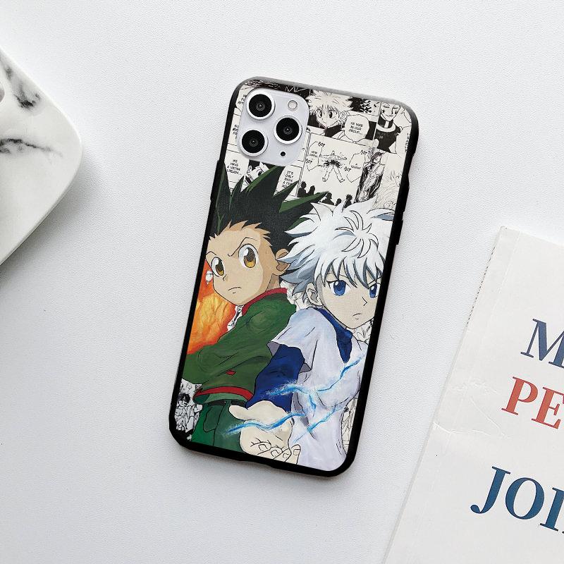 Чехол для телефона Anime Hunter x Hunters для iPhone 13 12 Mini 14 11 Pro X XR XS Max SE 2020 2022 7 8 5 6 6S Plus силиконовый матовый бампер