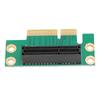 PCI Express 4X Riser Card Professional 90 Degree Adapter Card PCIe 4X Extension Card for 1U 2U Small Computer and