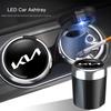 AABJM1 Portable car ashtray with indicator light For New Kia KN Ceed Rio ProCeed Niro Morning Stonic Optima Forte 5 3 4 K7 K5 K8 K3 K9