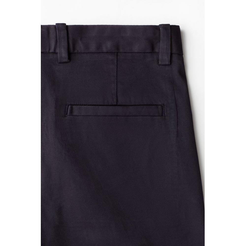 Брюки чинос HM Regular Fit Cotton, темно-синие