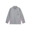 Li Ning X Steven Harrington Collaboration Side Casual Long Sleeve Shirt Men Shirts Gray ASHR189-3