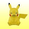 Pocket Plastic Collection QUICK!! 16 Pikachu (sitting Position), Korean Popular Bandai