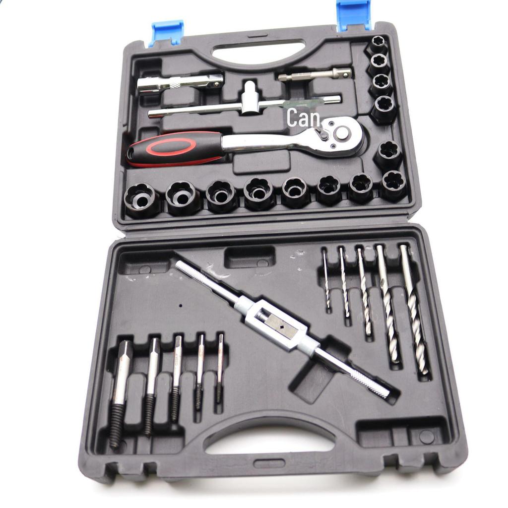 Набор из 14 экстракторов гаек и винтов для поврежденных и некомплектных крепежей