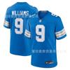 NFL Detroit Lions Football Jersey Embroidered Training Uniform Men Women