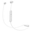 Sony Wireless Earphones WI-C300 Bluetooth Compatible, Up To 8 Hours of Continuous Playback, with Microphone, 2018 Model, White WI-C300 W