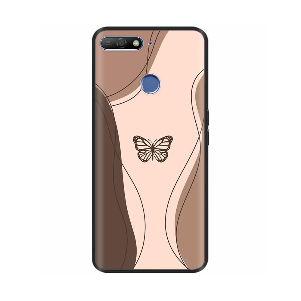 Cute Candy Painted Cover For Huawei Honor 7A Pro Case Soft Silicone Back Cover For Honor 7C Cases Honor7A Pro 5.7" Cases Bumper