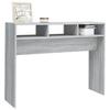 Console Table Grey Sonoma 105x30x80 cm Particleboard