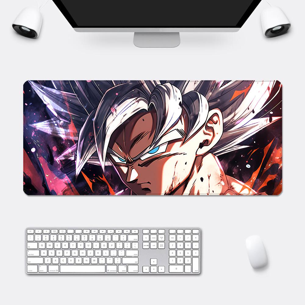 Anime Goku D-Dragons Balls Mousepad HD Printing Computer Gamers Locking Edge Non-slip Mouse Pad XXLcm Keyboard PC Desk Pad