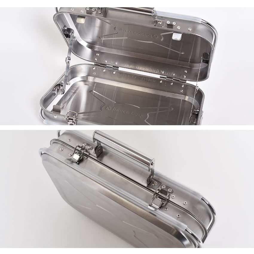 Гриль-барбекю Peace Park, печь-барбекю, настольный гриль, подставка для костра, подставка для костра Solo Camp, чемодан V-образной формы, СРЕДНИЙ