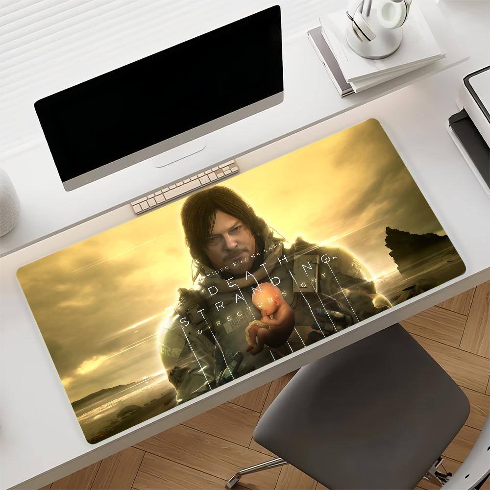 Death Stranding Коврик для мыши Нескользящий Резиновый Компьютерный Коврик Геймерский Баланс Декорация Deskmat Ноутбук Офис Большой