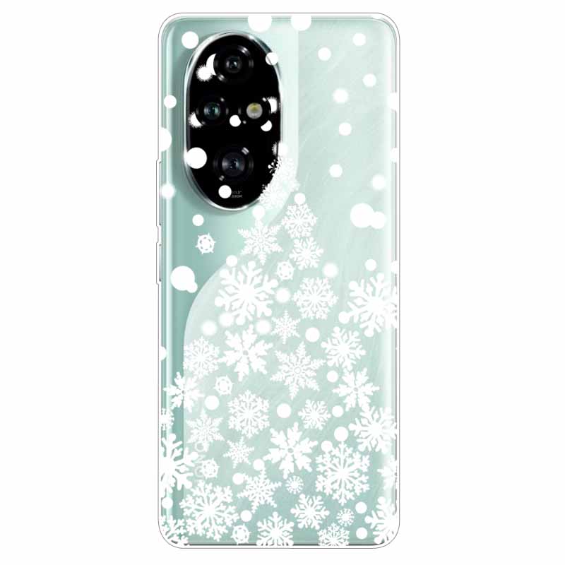 For Honor 200 / 200 Lite / 200 Pro Case Clear Soft TPU Lovely Silicone Back Cases for Honor 200 Pro Transparent Cat Bumpers