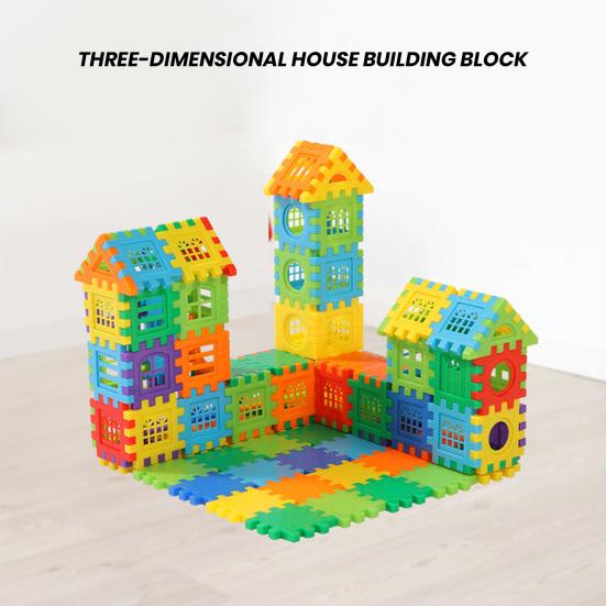 1 комплект строительных игрушек, креативные детские строительные блоки, игрушки, гигантские вафельные блоки, обучающие игрушки для детей