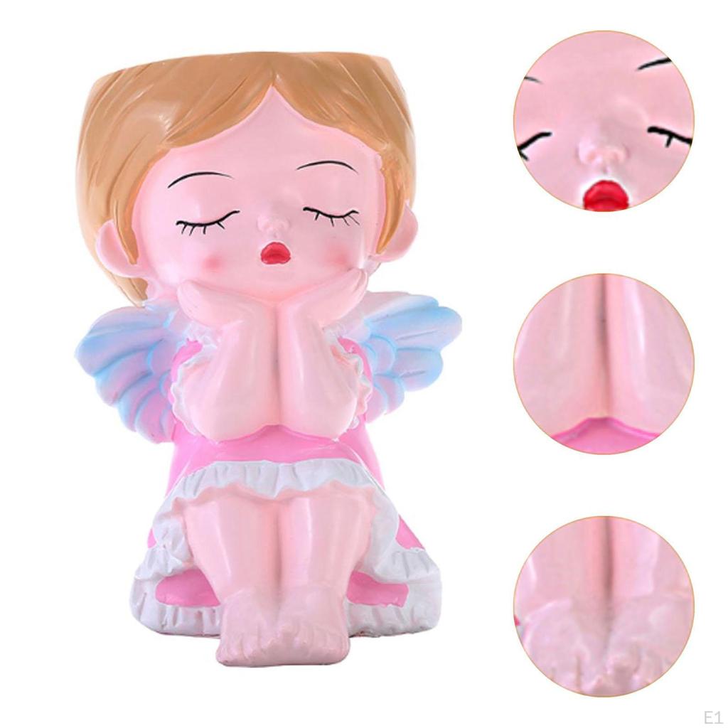 Ангельский держатель цветочного горшка для стильного домашнего декора