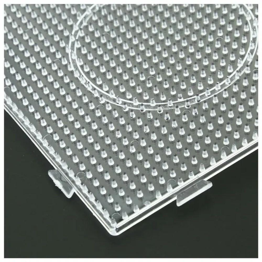 4Pcs DIY Perler Beads Boards Heat Resistant Melting Beads Boards Fuse Beads Pegboards Puzzle Making