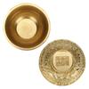 Brass Cornucopia Bowl Classic Embossed Wealth Prosperity Bowl  Wealth Abundance Gift