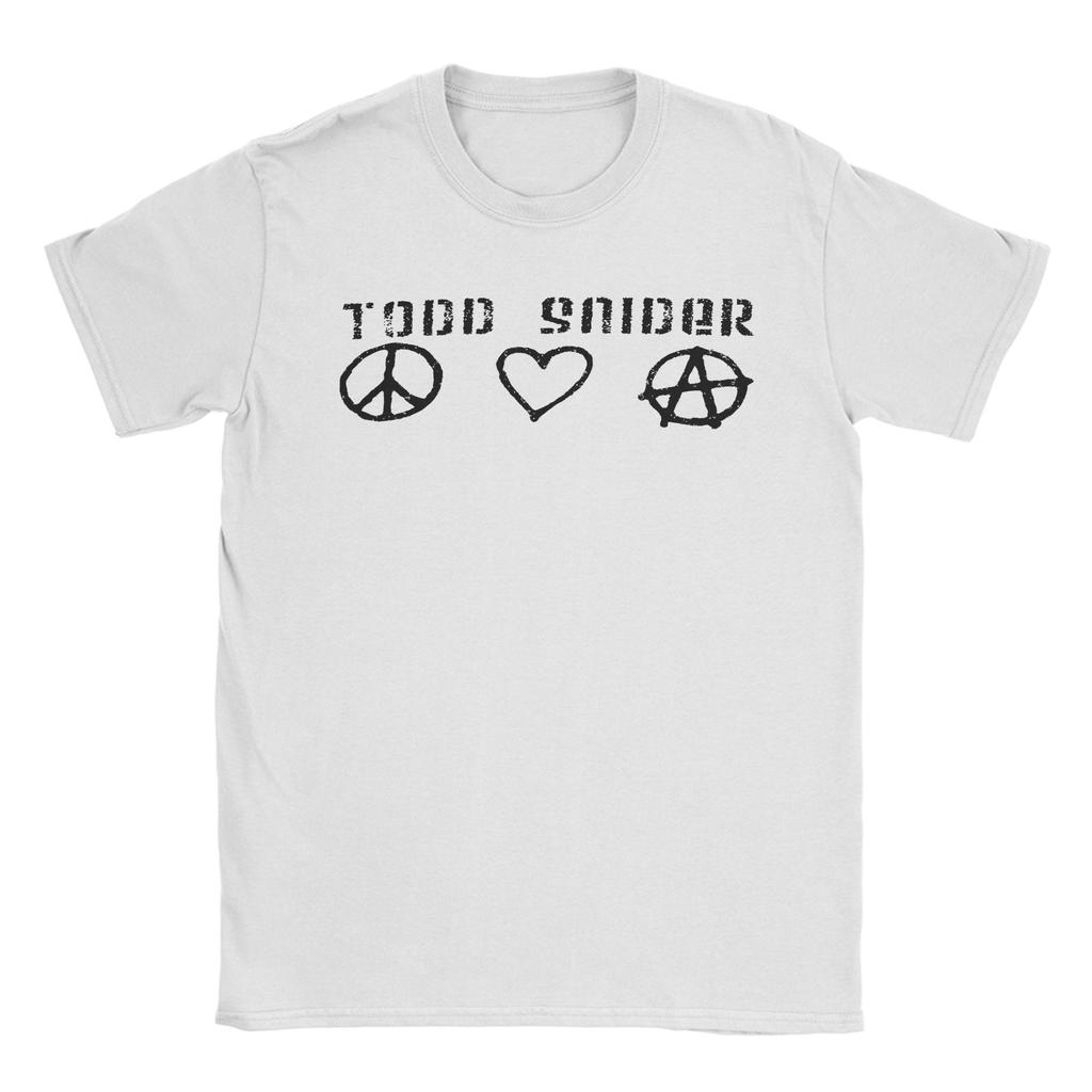 Мужская футболка Todd Snider 100% хлопок топы забавные футболки с коротким рукавом и круглым вырезом футболки больших размеров