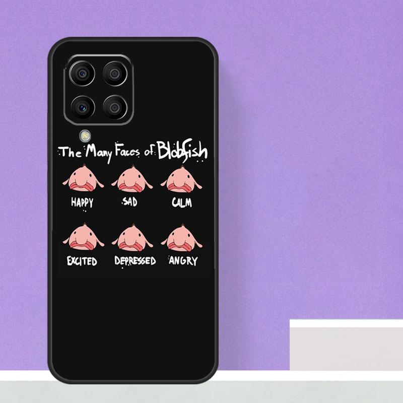 Blobfish For Samsung Galaxy M15 M55 M13 M33 M53 M21 M31 M51 M30s M20 M14 M34 M54 M12 M32 M52 Case