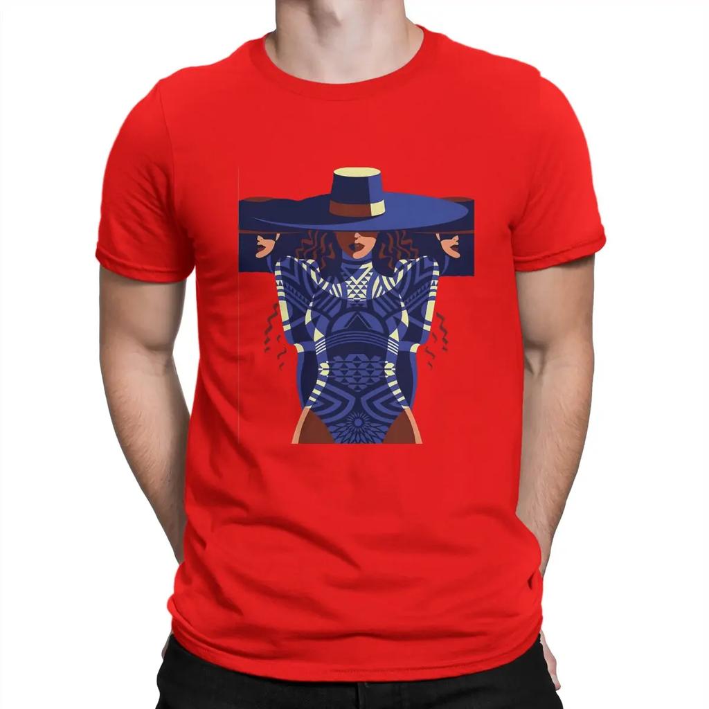 Beyonce Men's T Shirts Beyonce Funny Tees Short Sleeve Crewneck T-Shirts 100% Cotton Original Tops