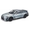 Assembled Miniatures - Nissan GTR Grey 2017 1/43 Burago
