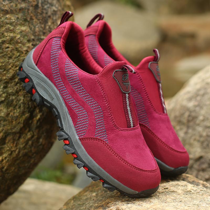 Модная мужская повседневная обувь для улицы, кроссовки для активного отдыха, альпинизма, мягкие и удобные беговые кроссовки, замшевая кожа, нескользящая обувь для ходьбы