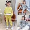 Girls Clothes Fashion 2-Piece Set for Toddlers Sports Tops + Pants Suit Casual Outfit for Spring Autumn Clothing