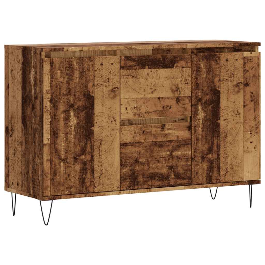 Vidaxl Szafka, Stare Drewno, 104X35X70 Cm, Materiał Drewnopochodny
