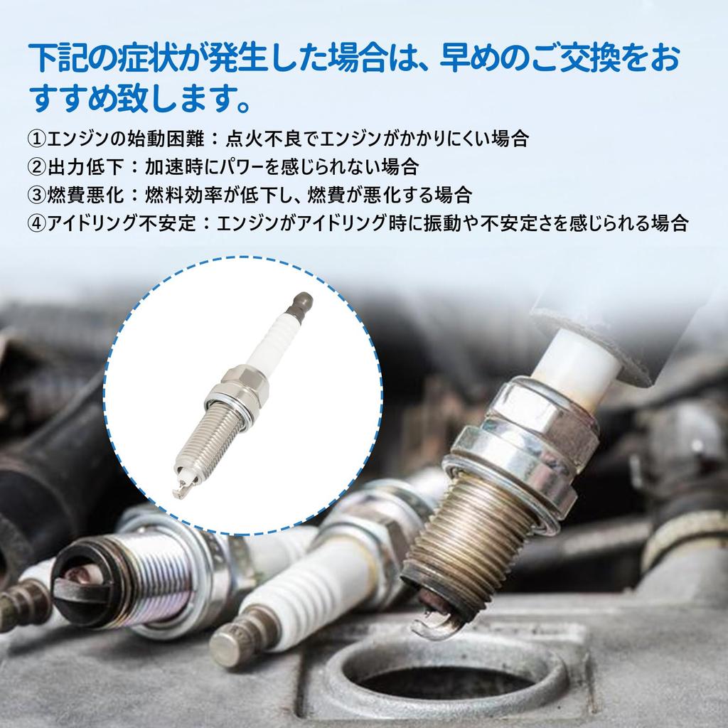 Комплект из 4 премиальных иридиевых свечей зажигания Double Iridium RX для Serena C25 NC25 HC27 HFC27