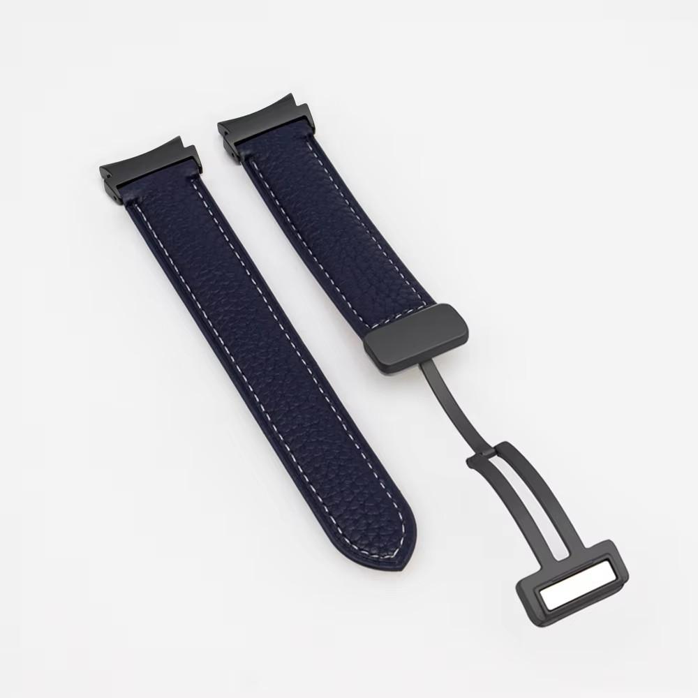 Price Fashion for Samsung Strap 4/5 Classic Magnetic Buckle Leather Strap 40/44/46mm