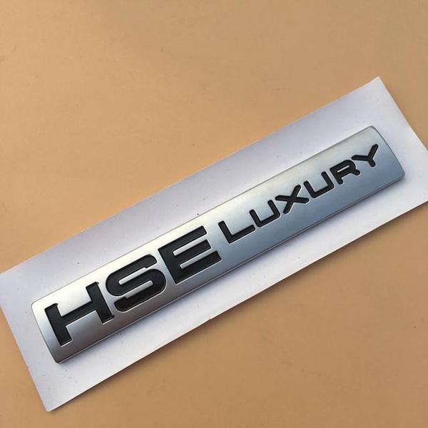 Для Land Range Rover VELAR Discovery SV Autobiography HSE Luxury SCV6 SDV6 SDV8 Si4 бар значок СПОРТИВНАЯ эмблема наклейка на багажник автомобиля