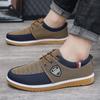 Популярный бренд Old Beijing Cloth Shoes Men, дышащие парусиновые туфли Oxford для мужчин, удобные плоские мокасины, кроссовки, мужская повседневная обувь