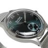 Часы STAC Made in Japan Domestic Watch 36 мм Classic Retro Unisex Blue Green с сетчатым ремешком из нержавеющей стали [The Stack] для мужчин и женщин ST-AR002