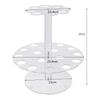 Акриловая прозрачная подставка для мороженого, подставка для торта, держатель для свадебного стола, демонстрационный стенд для еды, выпечка, кухонные принадлежности
