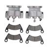 1 Pair Brake Calipers Set with Brake Pads 1911284 Left Right Replacement for Polaris RZR 1000 XP XP