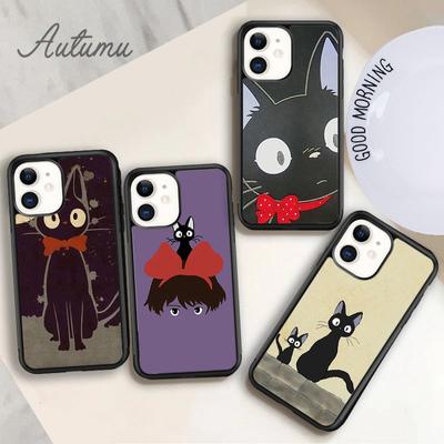 Чехол для телефона Kikis с изображением кота для iPhone 11, 12, 13, 14 Pro Max mini XR XS SE 2020, 6, 7, 8 Plus, Samsung Galaxy S21 S22
