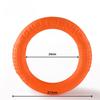 1 шт., оранжевые игрушки для собак, летающий диск, тренировочное кольцо, съемник из ЭВА, интерактивный тренировочный кольцо, съемник, устойчивый для собак