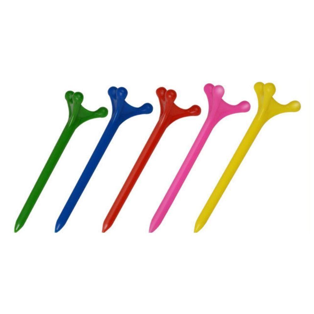 5pcs Reduced Friction Golf Tee Set Unbreakable Golf Tees Golf Accessories Golf Training