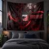 Personalized Tapestry Wall Hanging Athletic Bilbao FC Pattern Art Background Cloth