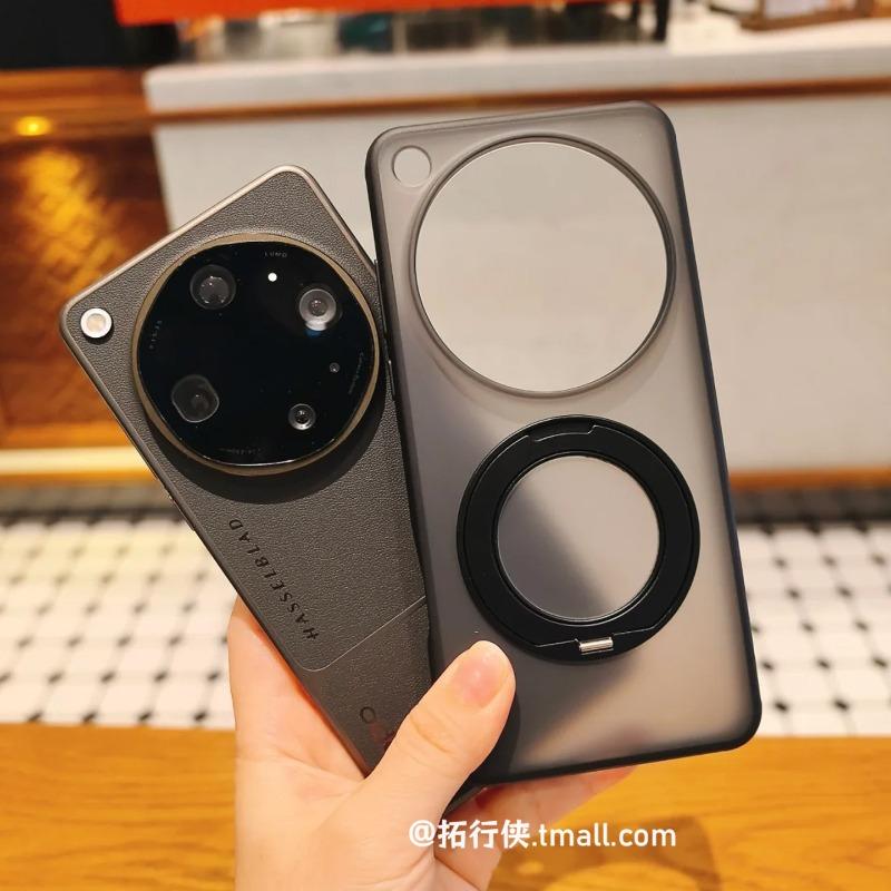 Чехол для OPPO Find X9 Ultra Модный Магнитный 360° Кольцо Для MagSafe Матовый Прозрачный Акриловый Чехол Легкий Пылезащитный Бампер