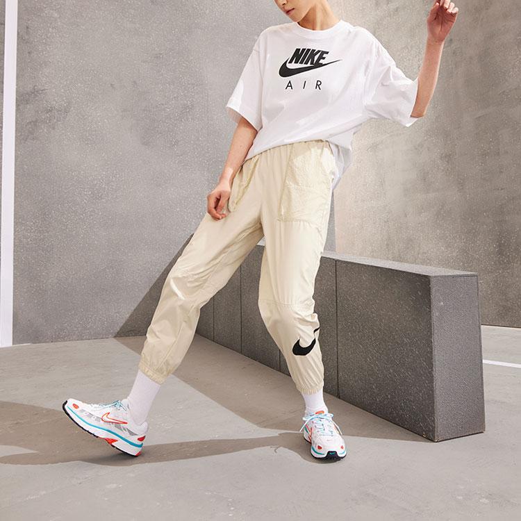 Nike Drop Shoulder Sleeve T Shirt Women's White DB3841-100