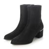 [Carino] [Rain-resistant] Pointed Flare Heel Boots