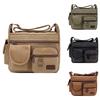Men's Messenger Bag Vintage Water Resistant Crossbody Bags Briefcase Shoulder Bag Male Handbag